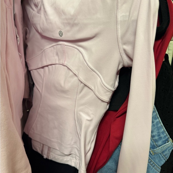 Size 2 meadowsweet pink cropped define jacket lululemon - Picture 4 of 5